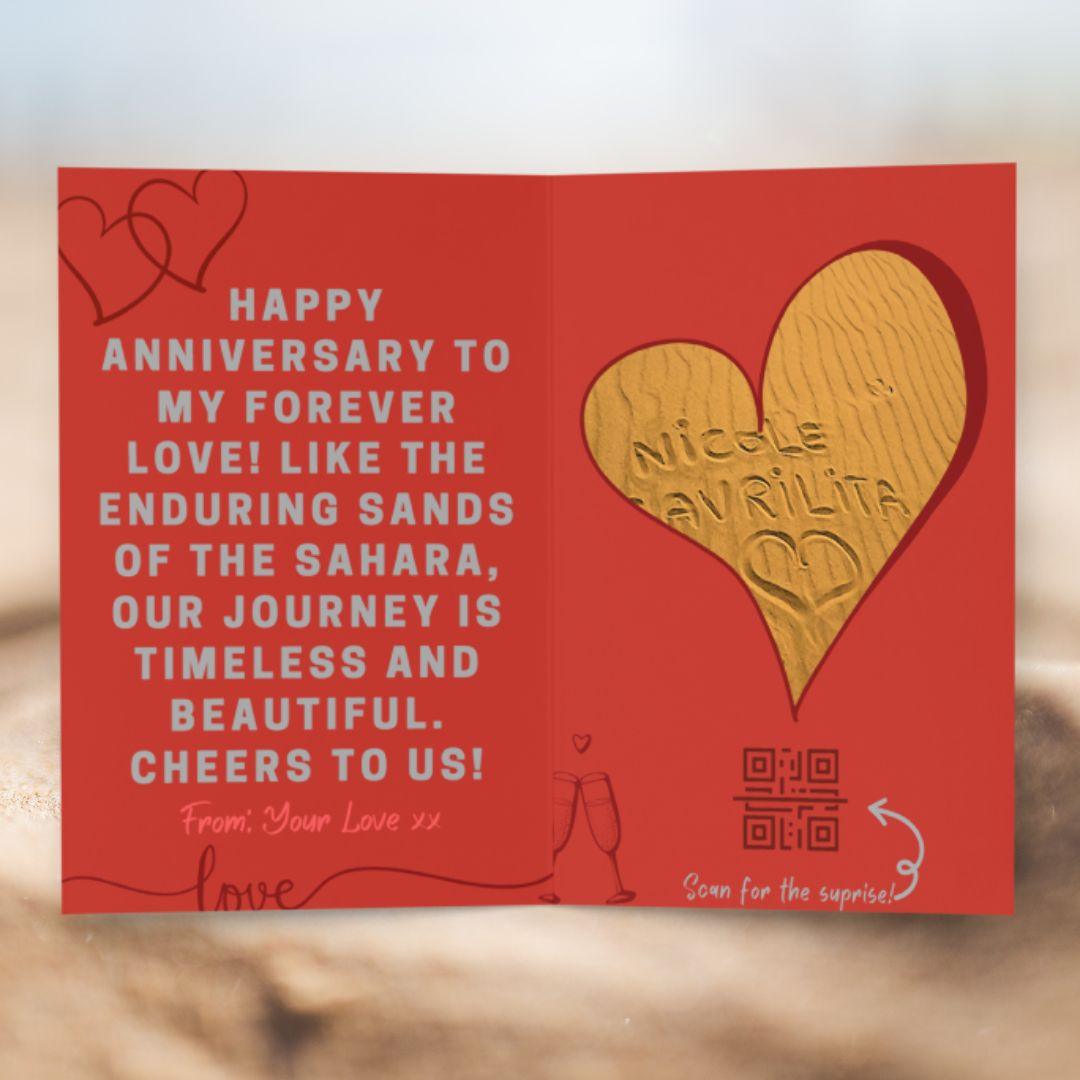 Anniversary Card with Sahara Video! - WoWishes