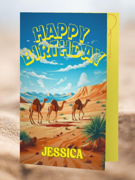Birthday Card with Sahara Video! - WoWishes
