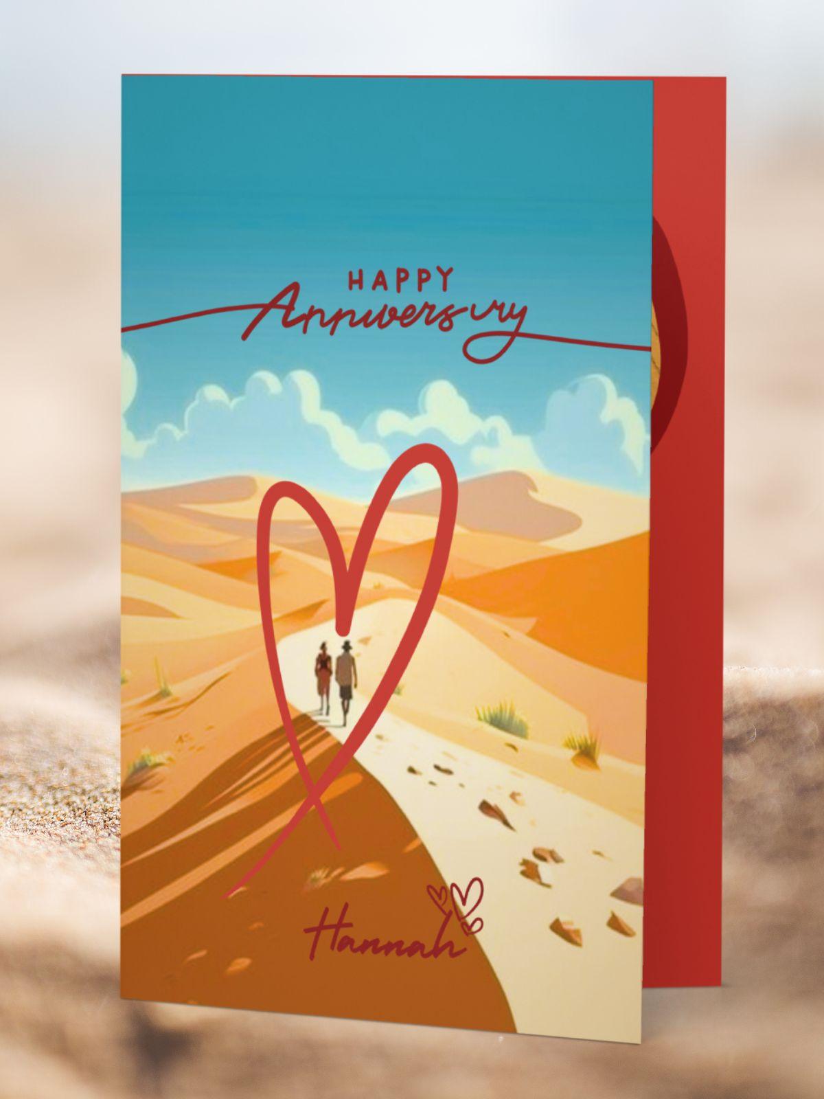 Anniversary Card with Sahara Video! - WoWishes